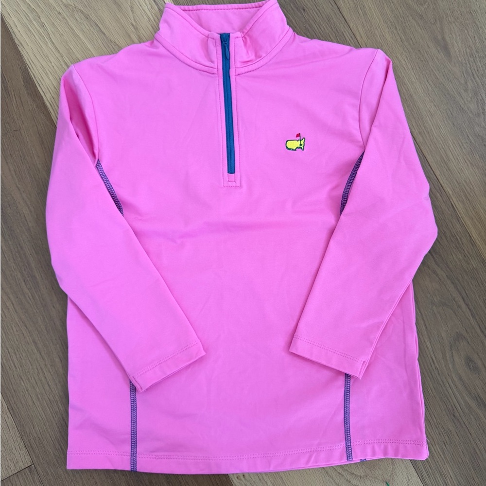 Master’s Kids Pink Quarter-Zip Pullover